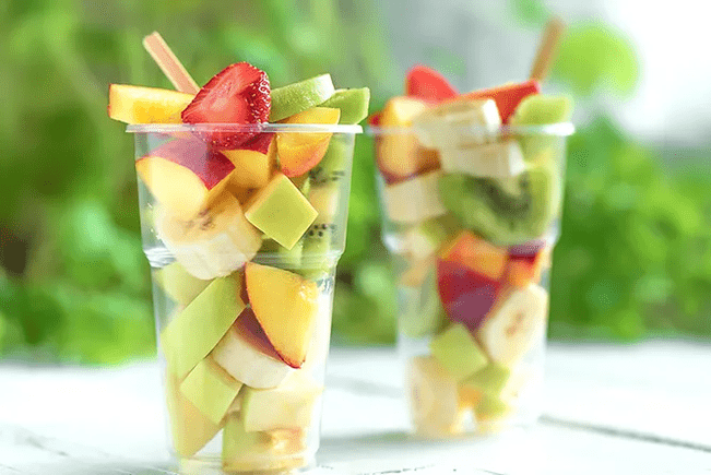 Día de froitas a dieta