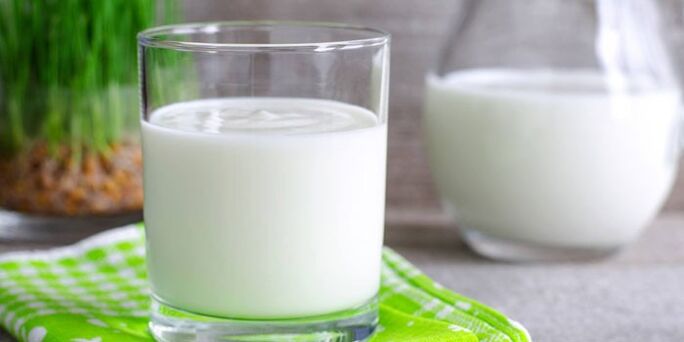 Kefir como cea para a perda de peso
