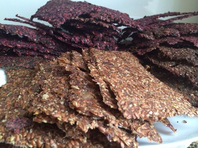 Método de preparación de chips de liño para a dieta Dukan