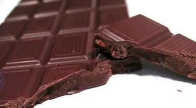 Mono dieta de chocolate para perder peso en 7 kg nunha semana