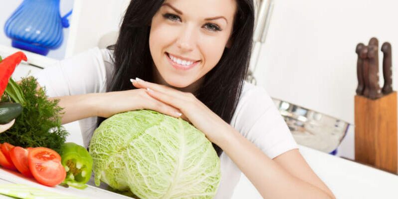 As verduras xogan un papel importante na perda de peso na casa