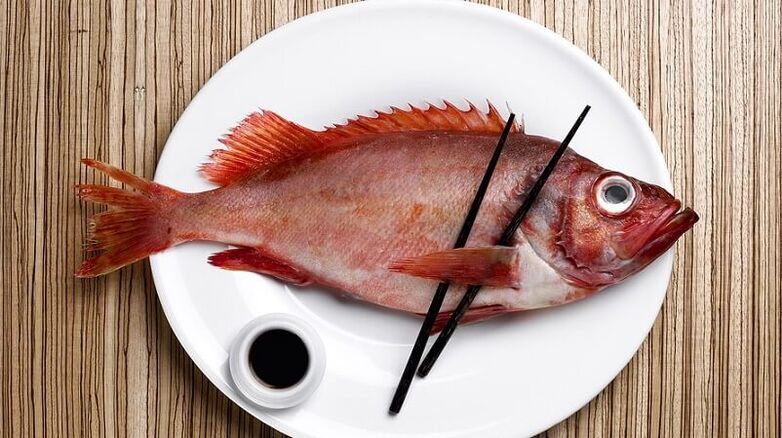 Peixe para a dieta xaponesa