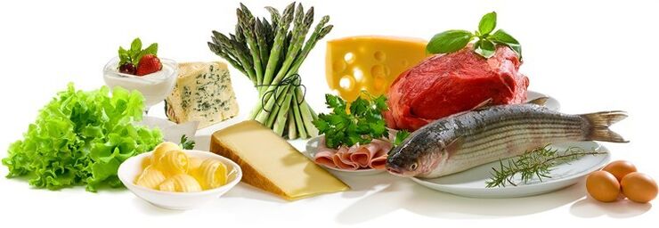 Alimentos ricos en proteínas para unha dieta baixa en carbohidratos